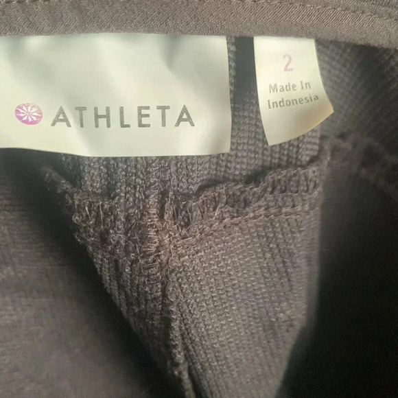 Athleta Wander Stash Skinny Mid Rise Black Pants Size 2 - Picture 3 of 7